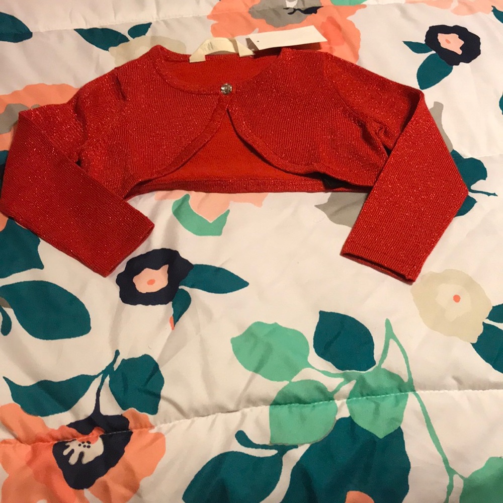 Toddler girls bolero top